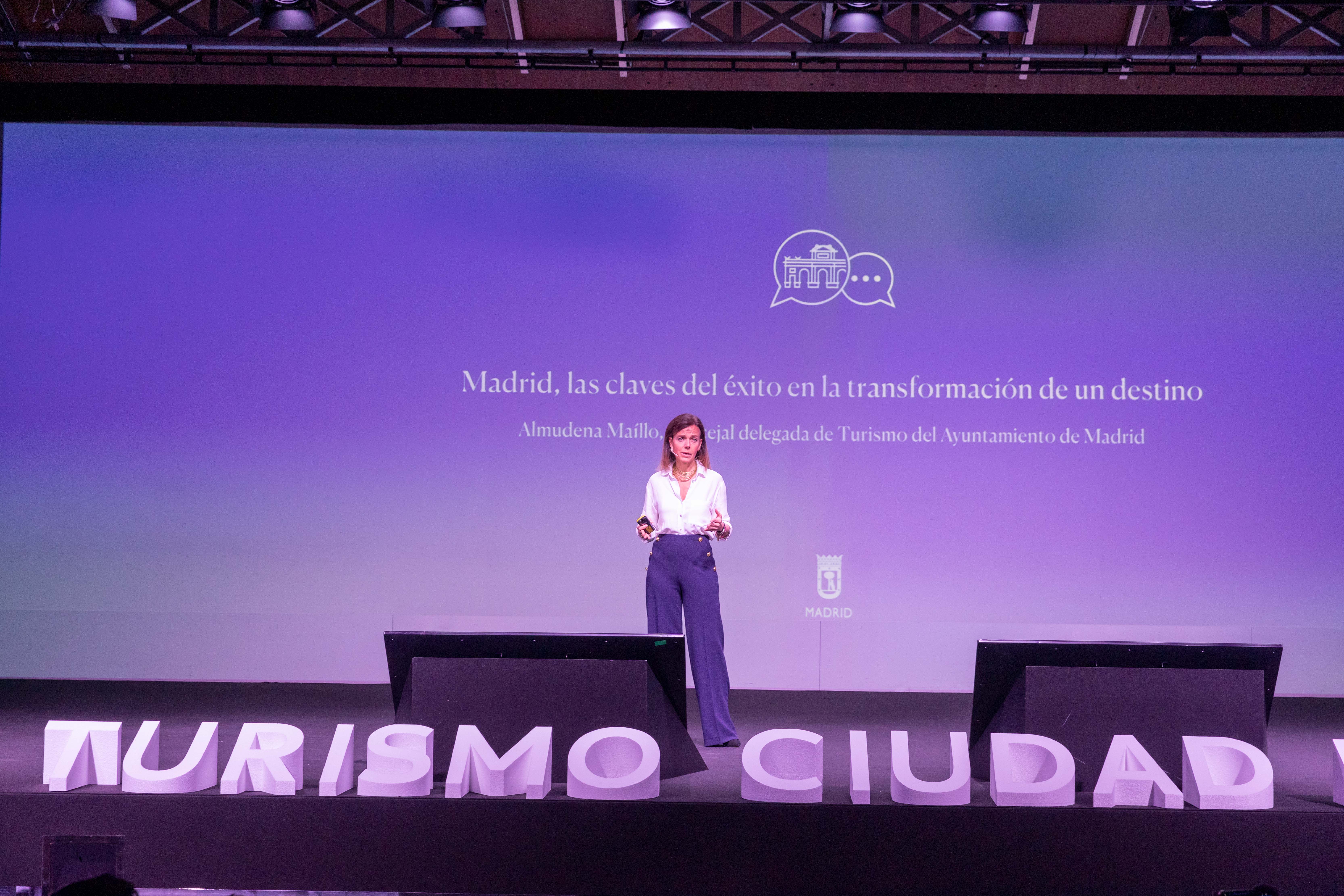 Intervención de Almudena Maíllo en el I Foro de Turismo Ciudad de Madrid